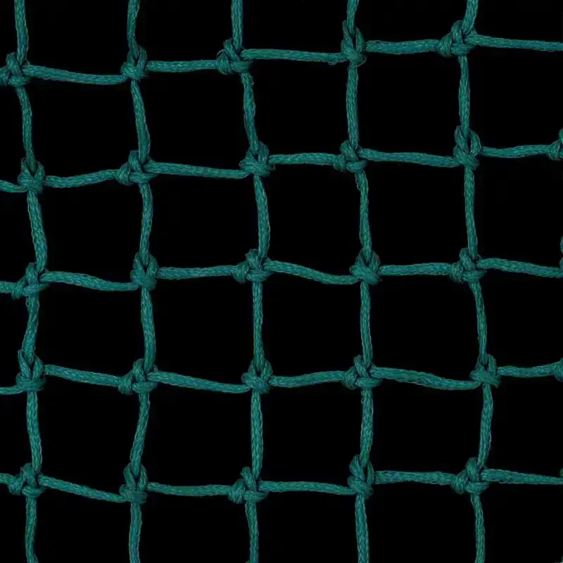 ProNet green and black HDPE braided cricket net rolls